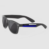 Symbolic Thin Blue Line American Flag graphic on a (Links)