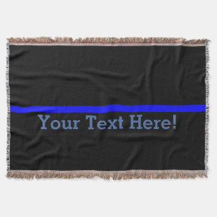 Symbolische dünne Blue Line personifizieren diese Decke