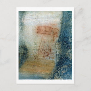 Symbolische Figuren (Höhlenmalerei) Postkarte
