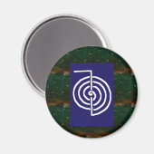 Symbolische Kunst: Reiki Chokurai Magnet (Vorderseite/Rückseite)