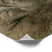 Symbolische Kunst von Hesiod und Muse von Gustave Poster (Ecke)