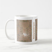 Symbolische quadratische Tasse (Links)