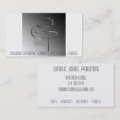 Symbolische Ton-Visitenkarte Visitenkarte (Vorne/Hinten)