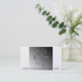 Symbolische Ton-Visitenkarte Visitenkarte (Stehend Vorderseite)