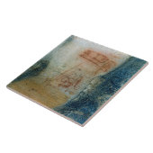 Symbolische Zahlen (Höhlenmalerei) Fliese (Seite)