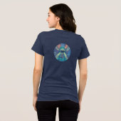 symbolisches Auge t - Shirt (Rückseite voll)