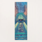 symbolisches Auge Yogamatte (Rückseite)