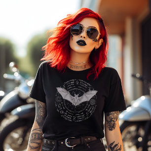 Symbolisches Fledermaus-Design T-Shirt