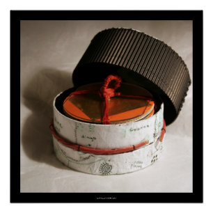 Symbolisches Künstlerbuch-Poster Poster