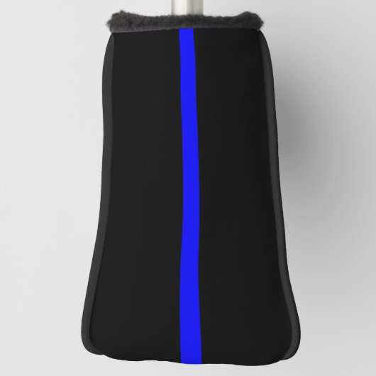 Symbolisches Thin Blue Line-Grafikdesign Golf Headcover (Rotieren 90)