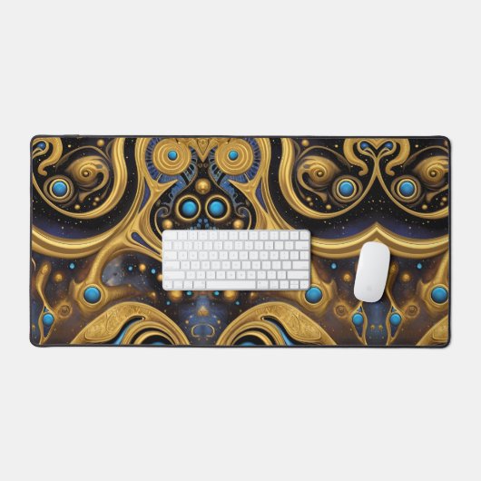 Symbolismus: Kunst der Aztec Schreibtischunterlage (Tastatur & Maus)