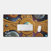 Symbolismus: Kunst der Aztec Schreibtischunterlage (Tastatur & Maus)