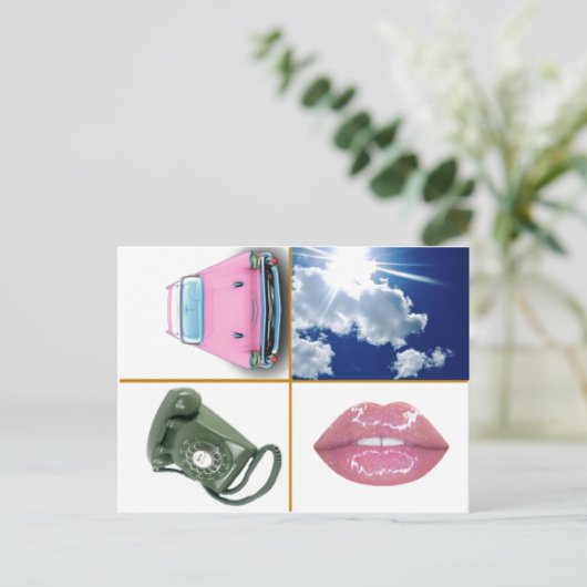 Symbolkarten zur Verbesserung und Klärung von Taro Postkarte (Stehend Vorderseite)