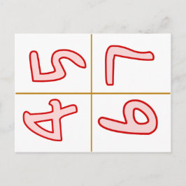 Symbolkarten zur Verbesserung und Klärung von Taro Postkarte