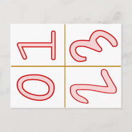 Symbolkarten zur Verbesserung und Klärung von Taro Postkarte