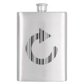 SYMBOLLEISTE NEU LADEN BARCODE Computer-Barcode-Mu Flachmann (Vorderseite)