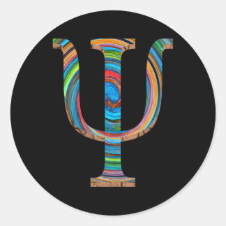 Symbolpsychologen Psychologie Studenten Runder Aufkleber