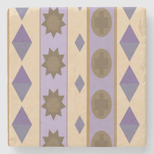 SYMBOLS blau Steinuntersetzer (Vorderseite)