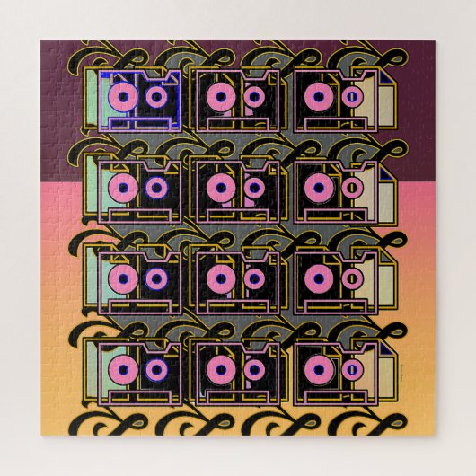 SYMBOLS-Puzzle Puzzle (Vertikal)