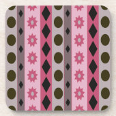 SYMBOLS rosa Getränkeuntersetzer (Vorderseite)