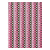 SYMBOLS rosa Großdruck Tischdecke (Vorderseite)