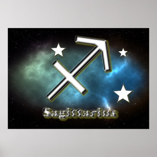 Symbolsagittarius Poster (Vorne)