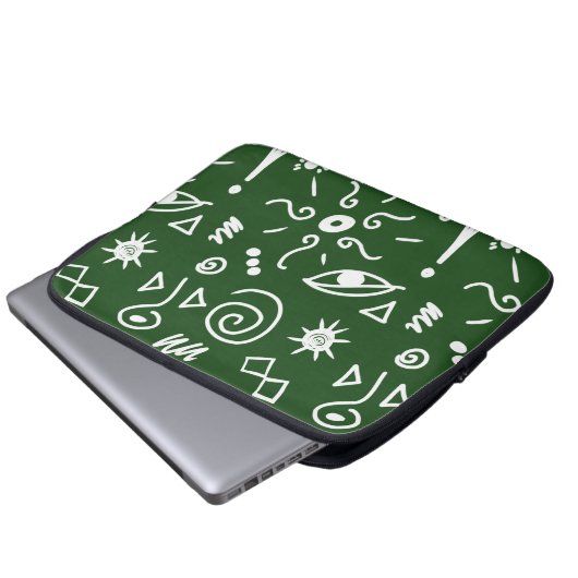 Symbolvermerk Laptopschutzhülle (Vorne Knopf)