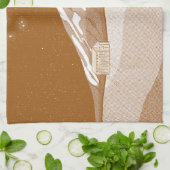 Syme Hut Mount Taranaki Geschirrtuch (Gefaltet)