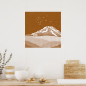 Syme Hut Mount Taranaki Poster (Küche)