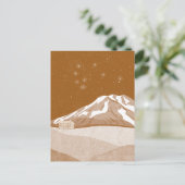 Syme Hut Mount Taranaki Postkarte (Stehend Vorderseite)