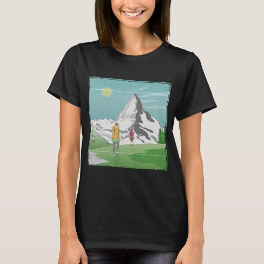 Syme Hut Mount Taranaki T-Shirt (Vorderseite)