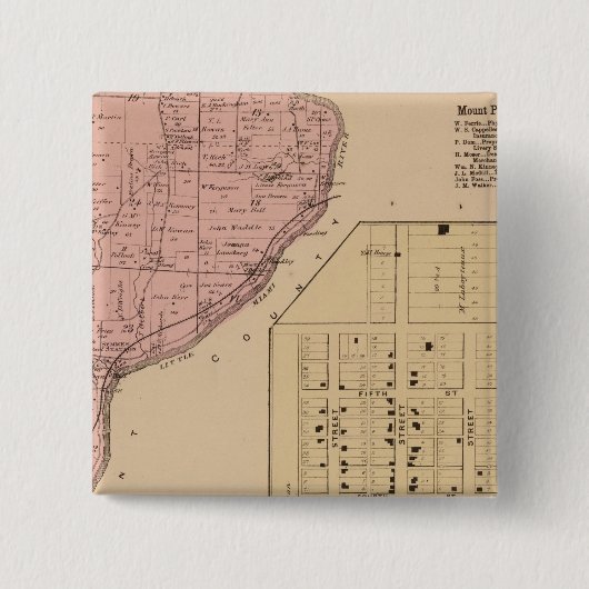 Syme Mt Pleasant, Ohio Button (Vorderseite)