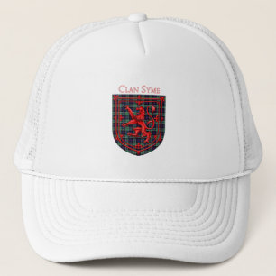 Syme Tartan Scottish Kariert Lion Rampant Truckerkappe