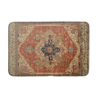 SYMETRISCHES PERSISCHES VINTAGE-MUSTER BADEMATTE