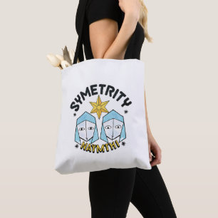 Symetrity Waymthi Abstrakte symmetrische Zahlen Tasche