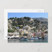 Symi - Griechenland Postkarte (Vorne/Hinten)