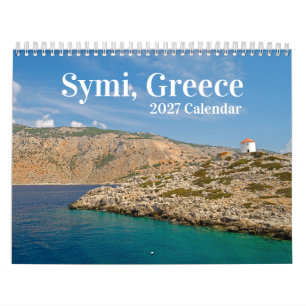 Symi Griechische Insel 2027 Kalender