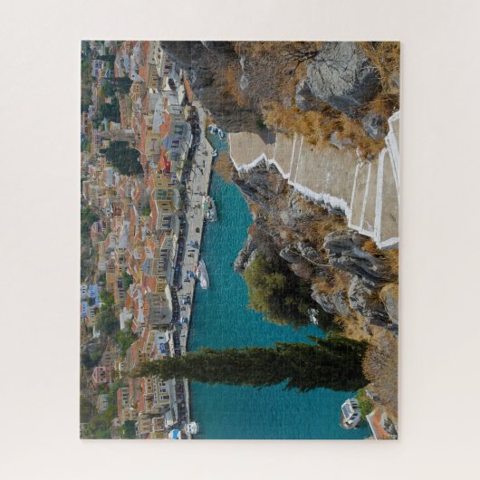 Symi Griechische Insel Puzzle (Vertikal)