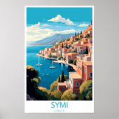Symi Island in Griechenland Geschenke Poster (Vorne)