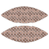 Symmetric Brown Pentagons mit gestrichelten Grenze Football (Paneele)