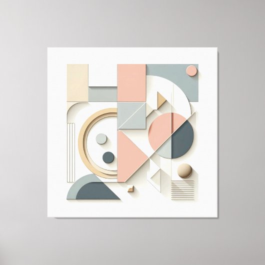 Symmetric Shape Ensemble Leinwanddruck (Vorderseite)