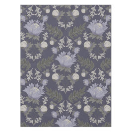 Symmetrical dark purple floral pattern tischdecke
