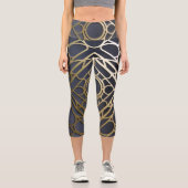 Symmetrie Capri Leggings (Vorderseite)