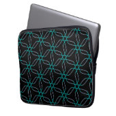 Symmetrie in Bewegung Laptopschutzhülle (Vorderseite Links)