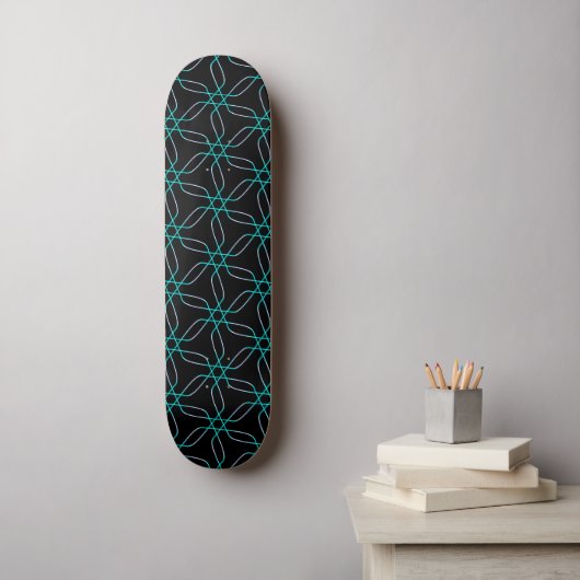 Symmetrie in Bewegung Skateboard (Wandkunst)