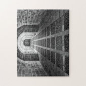 Symmetrie in Schwarz/Weiß Puzzle (Vertikal)