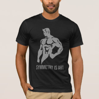 Symmetrie ist Kunst Goldenes Zeitalter Bodybuildin T-Shirt