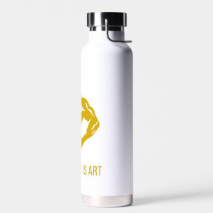 Symmetrie ist Kunst Goldenes Zeitalter Bodybuildin Trinkflasche