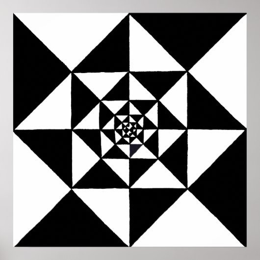 Symmetrie Poster (Vorne)