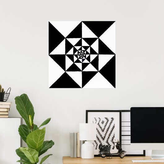 Symmetrie Poster (Heimbüro)